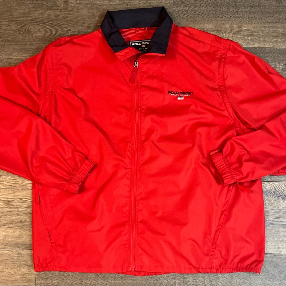 Vintage Polo Sport Windbreaker Jacket